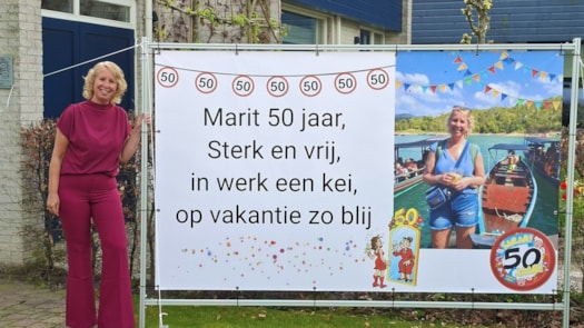 50 jaar – een bijzondere mijlpaal - een speciale verjaardag 🎉